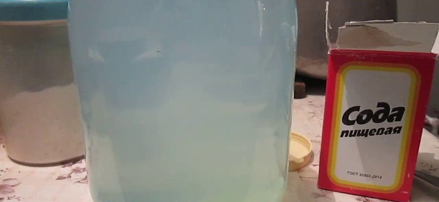 Как очистить самогон содой